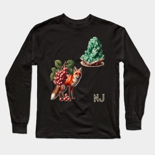 New Jersey Natural Wonders: From Beach Plum to Red Fox Long Sleeve T-Shirt